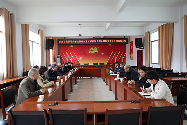 乐动在线体育·（China）官方网站党委班子成员赴茶陵虎踞镇高水村开展慰问活动