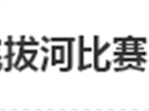 乐动在线体育·（China）官方网站拔河比赛圆满结束