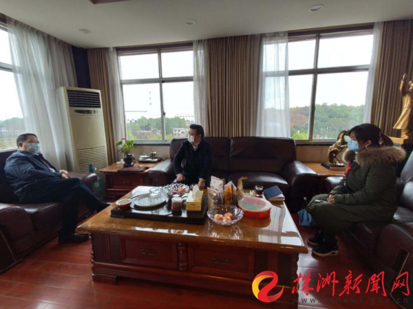 乐动在线体育·（China）官方网站慰问驻企联络员